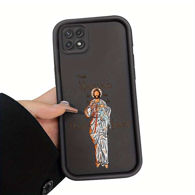 1pc Black For Samsung Galaxy A06 Phone Cases