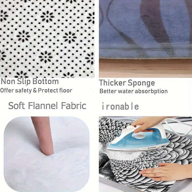 1Pc 15.75x23.62inch 40x60cm Floor Mat