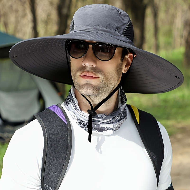 One Day Available for 24 Hours Extra Large Brim 15.01 cm Sun Hat Fashionable Adjustable Wide R