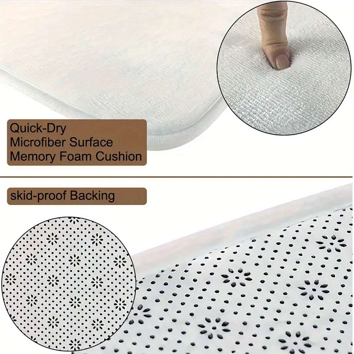 1Pc 60x90cm Floor Mat