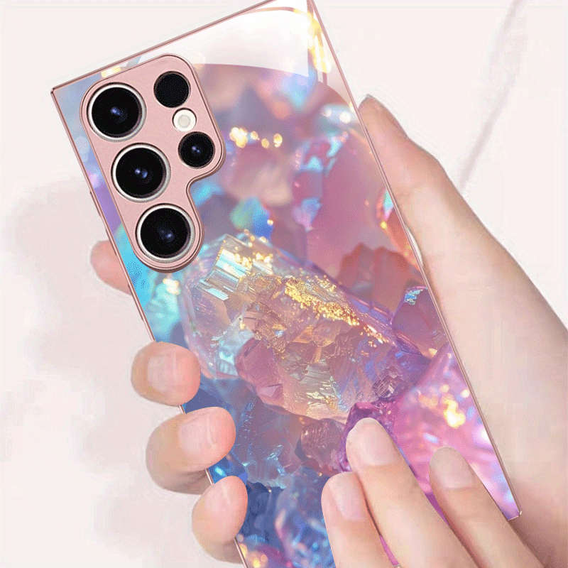 1pc Pink Color For Samsung Galaxy A72 Phone Cases