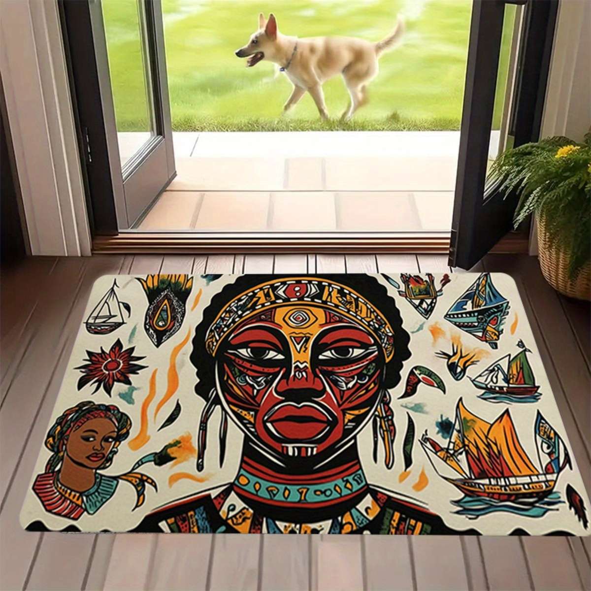 1Pc 60x90cm Floor Mat