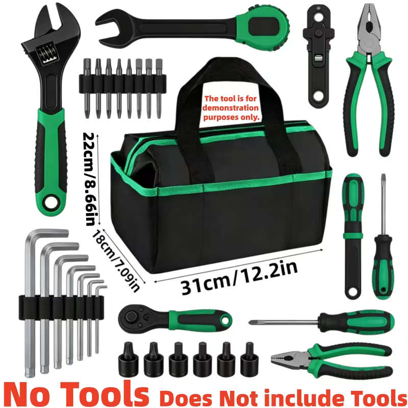 Tool Organizer Bag 35 cm 14.1 Inch Tool Box Tools Not Included