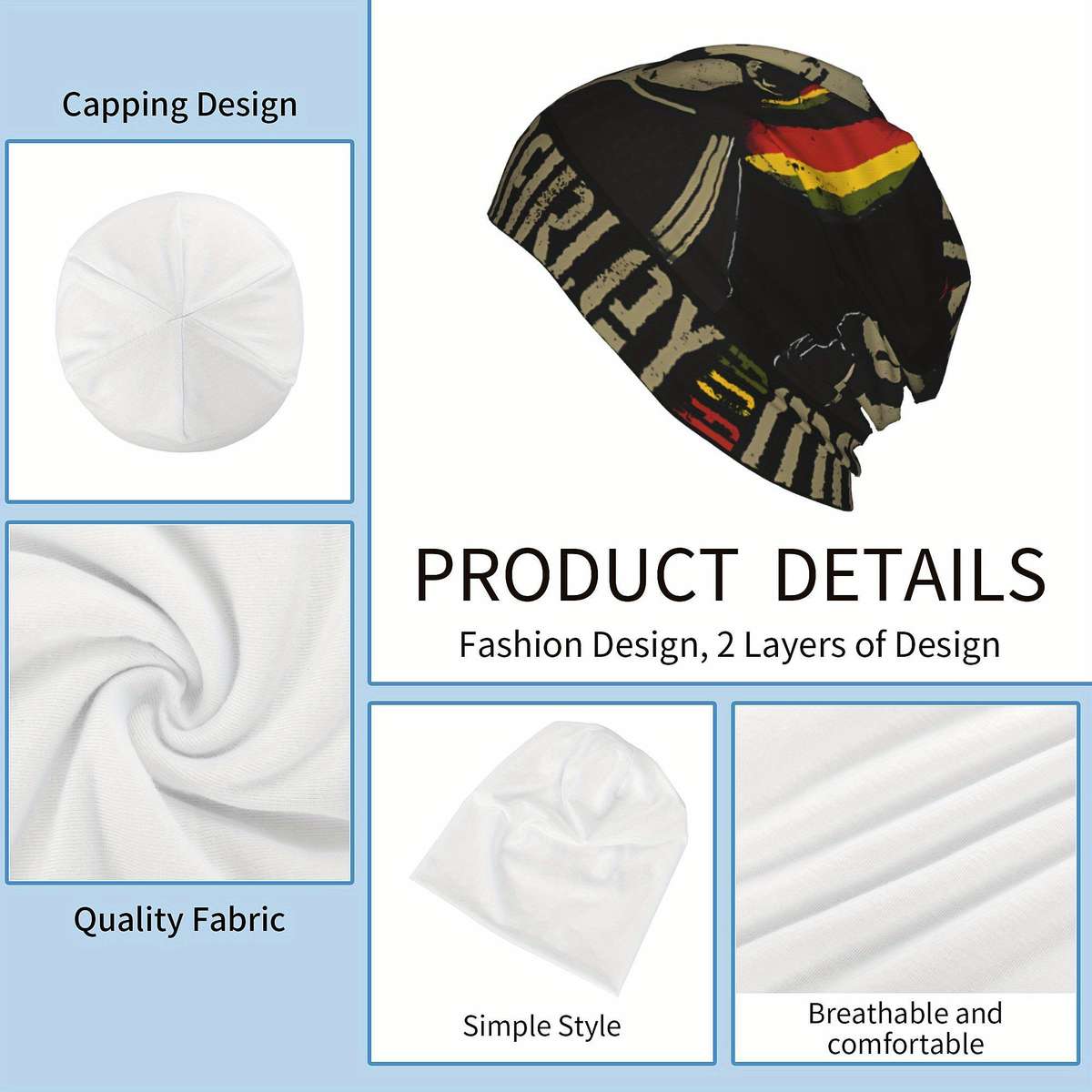 Hat Multicolored Size One Size