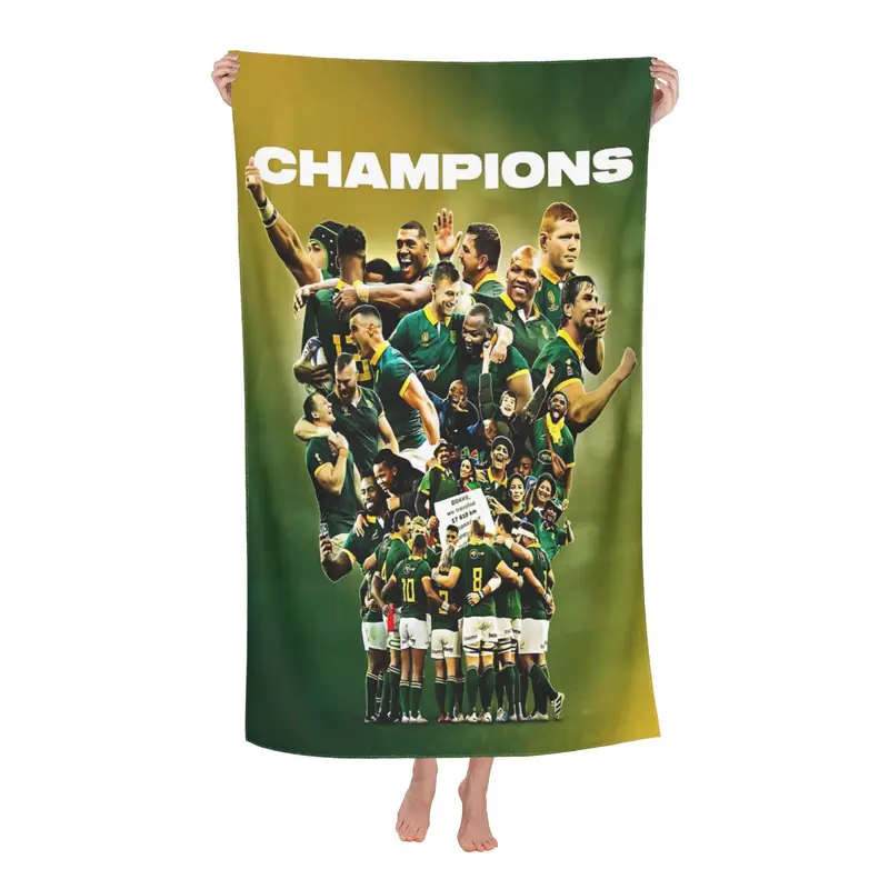 CHAMPIONS Beach Towel - Soft Microfiber, Windproof & Warm, Perfect for Beach