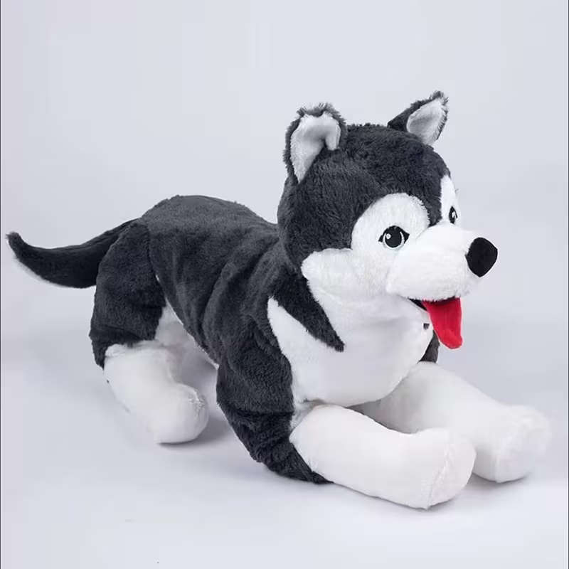 1 x Husky Dog Plush Toy