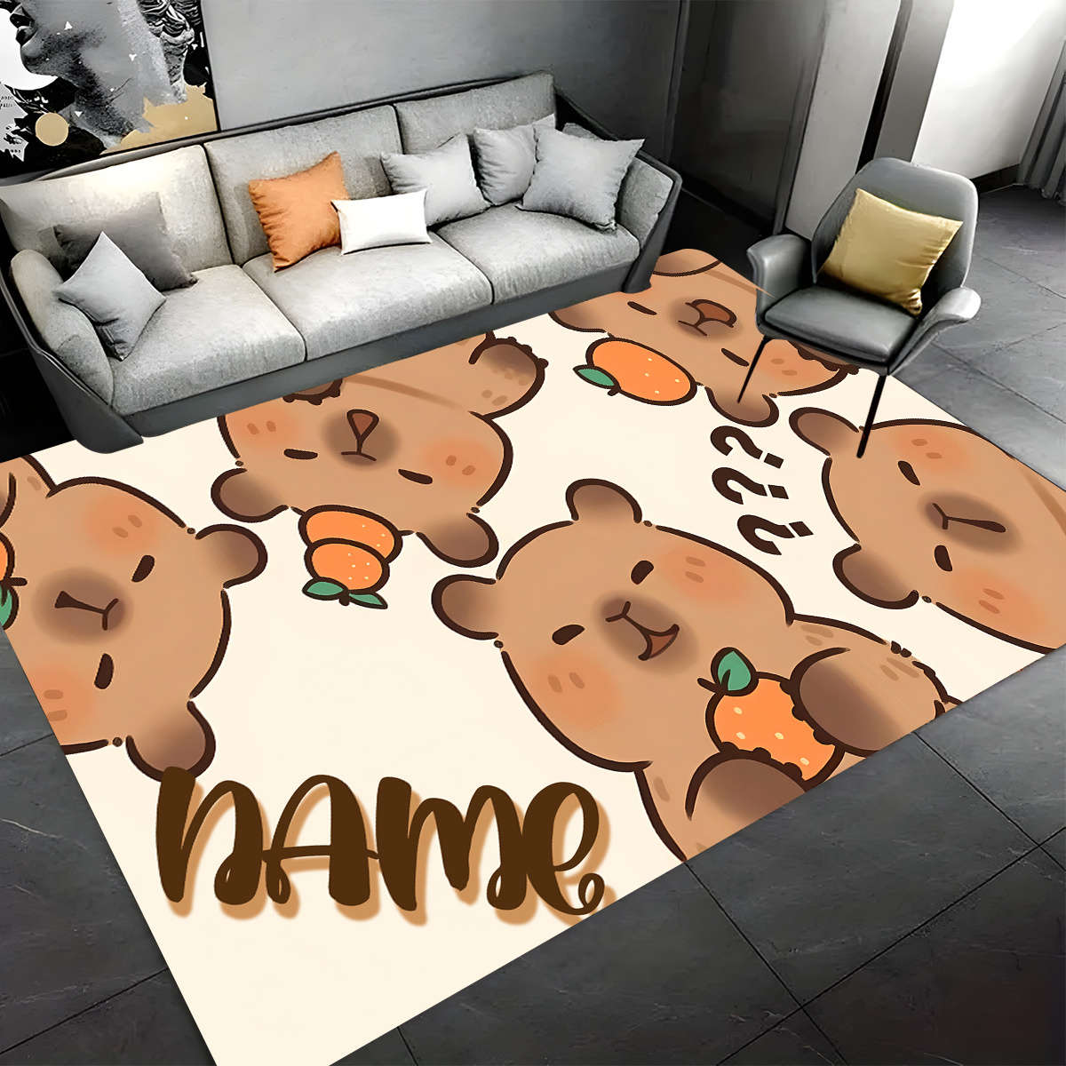 1Pc 47.2x63inch 120x160cm Floor Mat