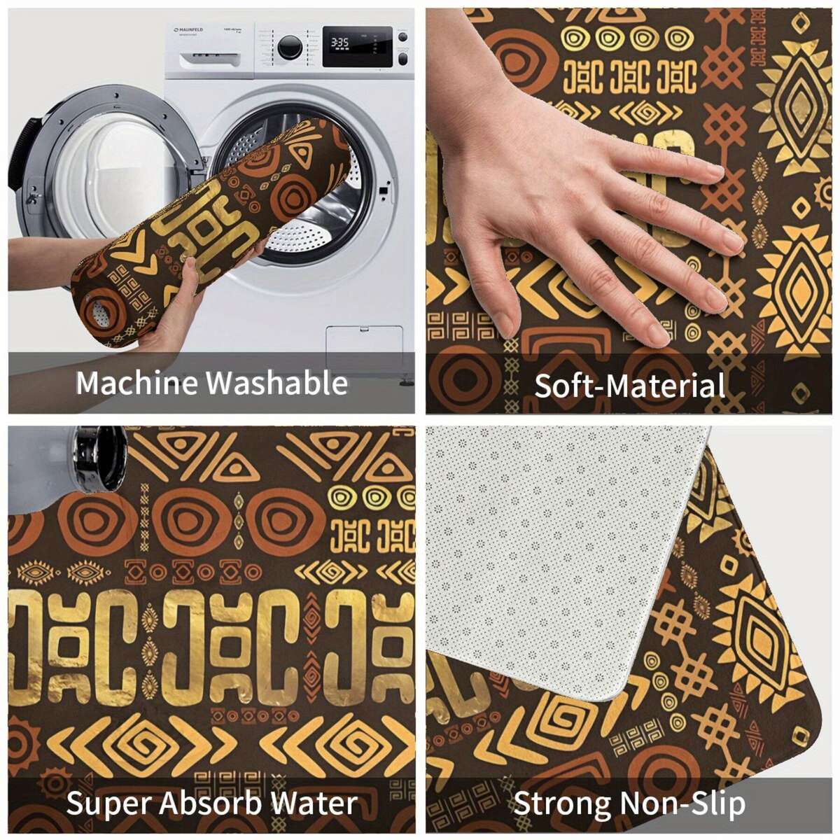 1Pc Art 40x60cm Floor Mat