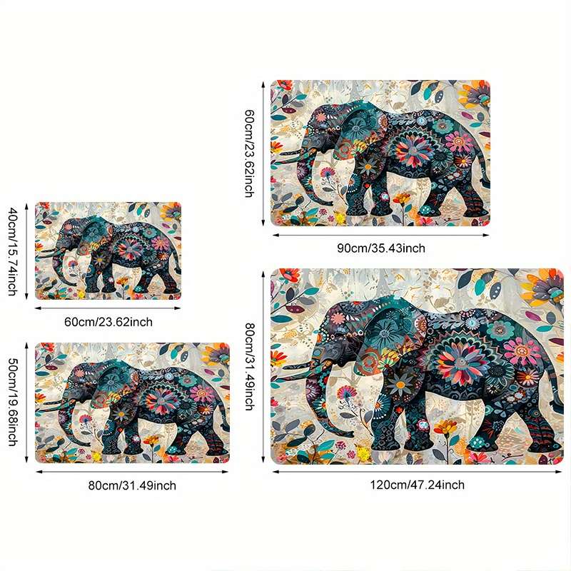 1Pc 20x31inch 50x80cm Floor Mat