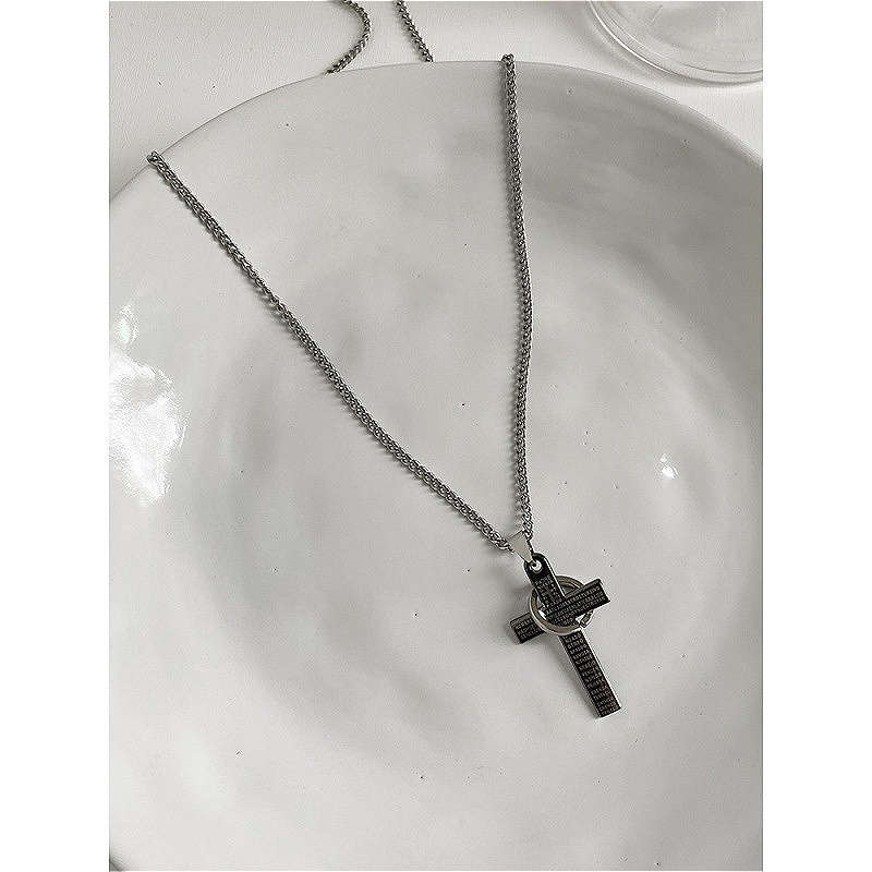 1 Piece Silvery Jesus Theme Pendant