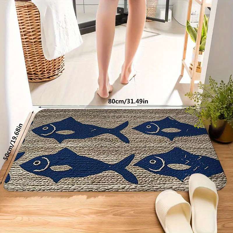 1Pc 4Ox12Ocm Floor Mat