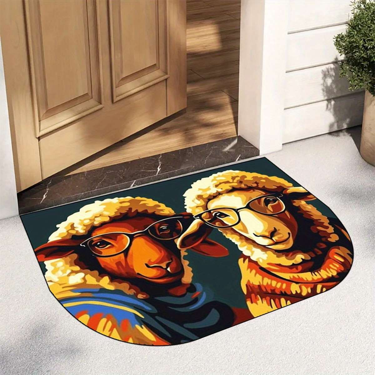 1Pc 50x80cm 19x31inch Floor Mat