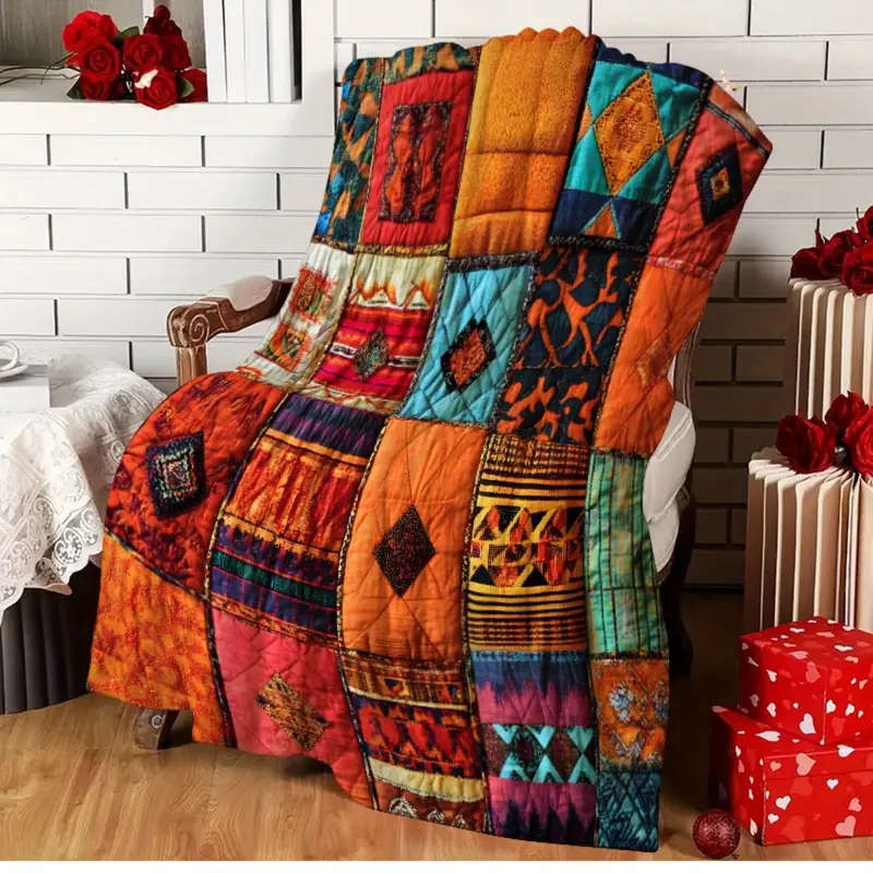 1 Bohemian Patchwork Quilt1.5M*2M