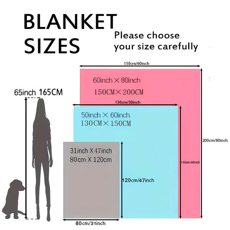 Blanket Size 80X120Cm  30.97X46.96In