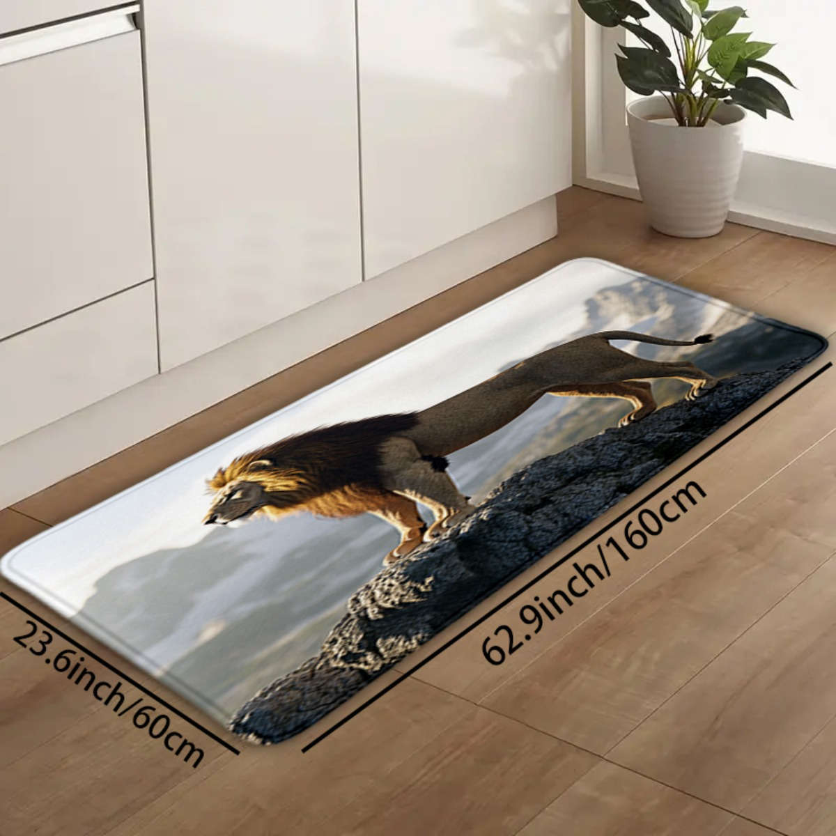 1Pc 40x6cm Floor Mat
