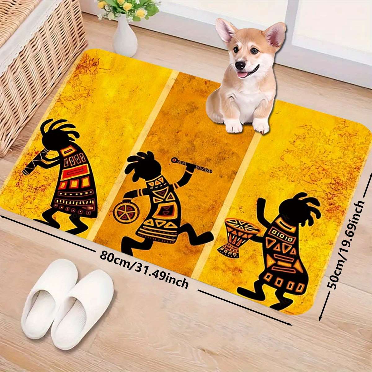 1Pc 4Ox12Ocm Floor Mat