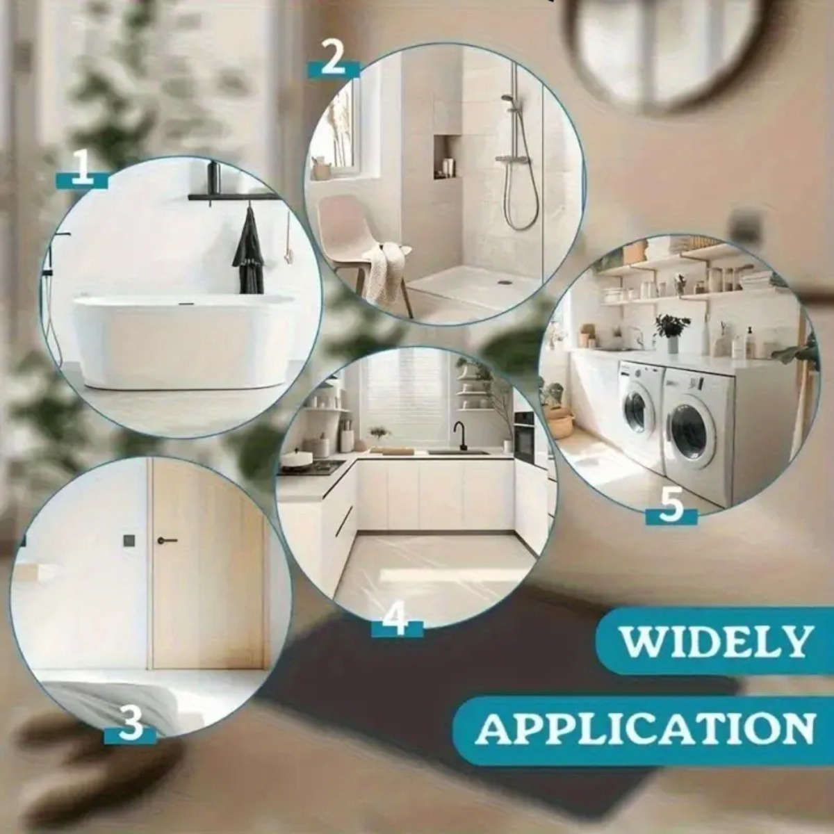 1Pc 40x6cm Floor Mat