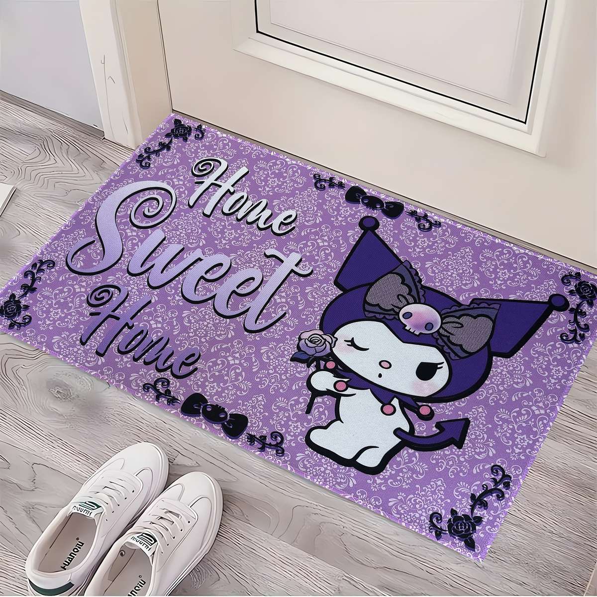 Purple 19.68x31.49inch 50x80cm Floor Mat