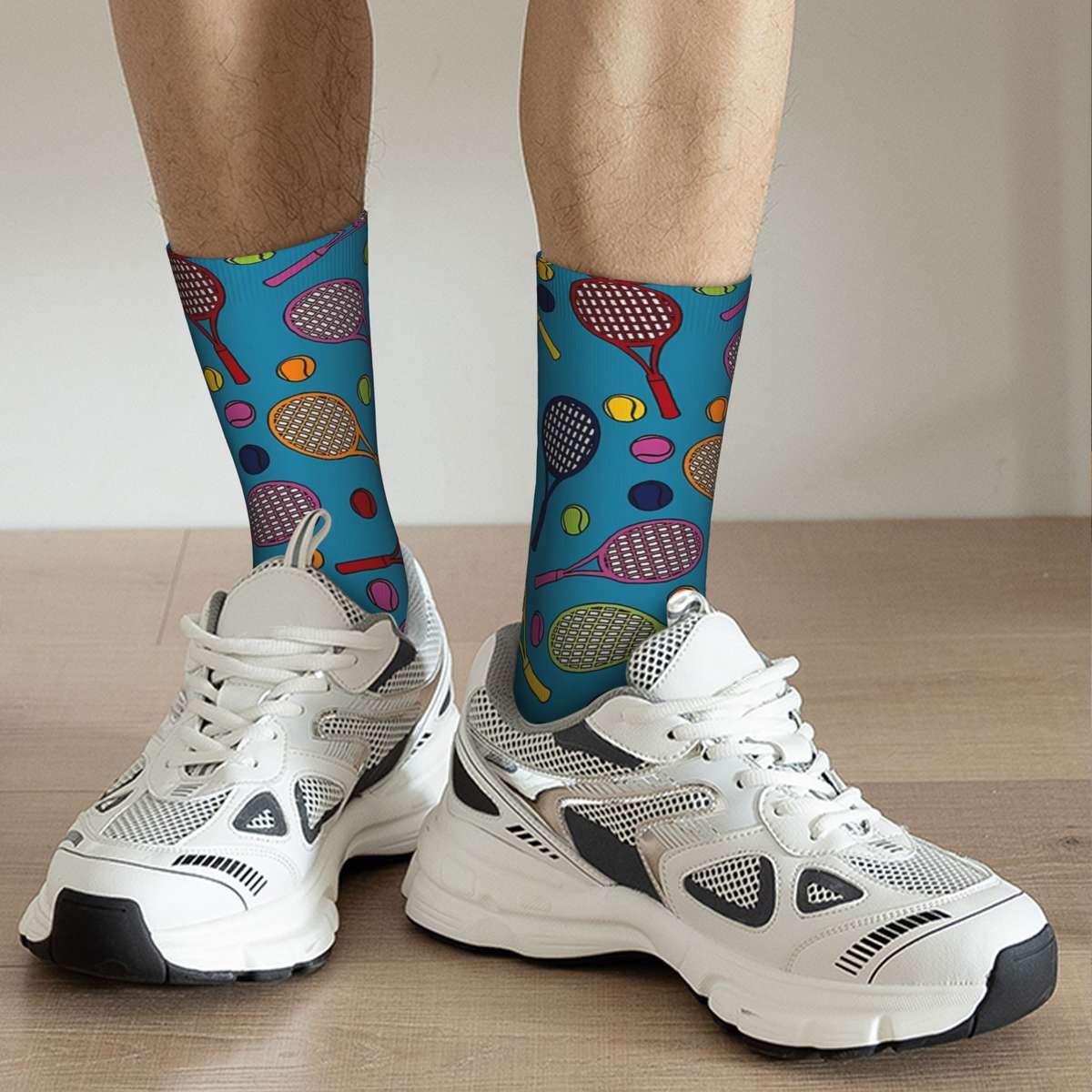 1 Pair Multicolor One Size Socks