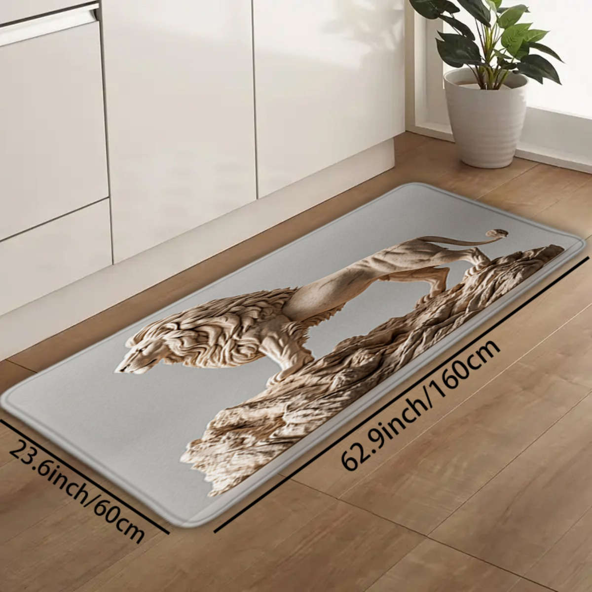 1Pc 100x150cm Floor Mat