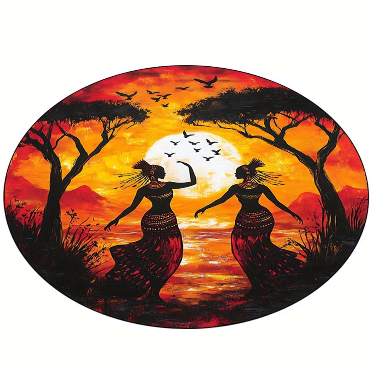 1Pc 140cm 55inch Floor Mat