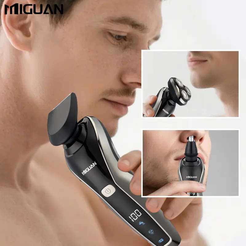3 in 1 Men's Rechargeable Electric Shaver