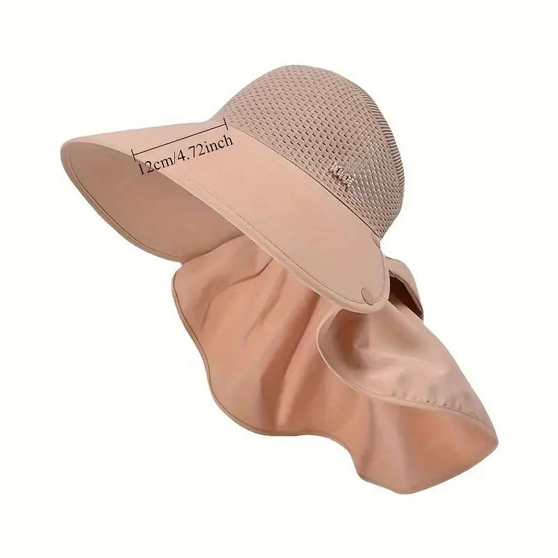 Women's Wide-Brimmed Sun Hat White