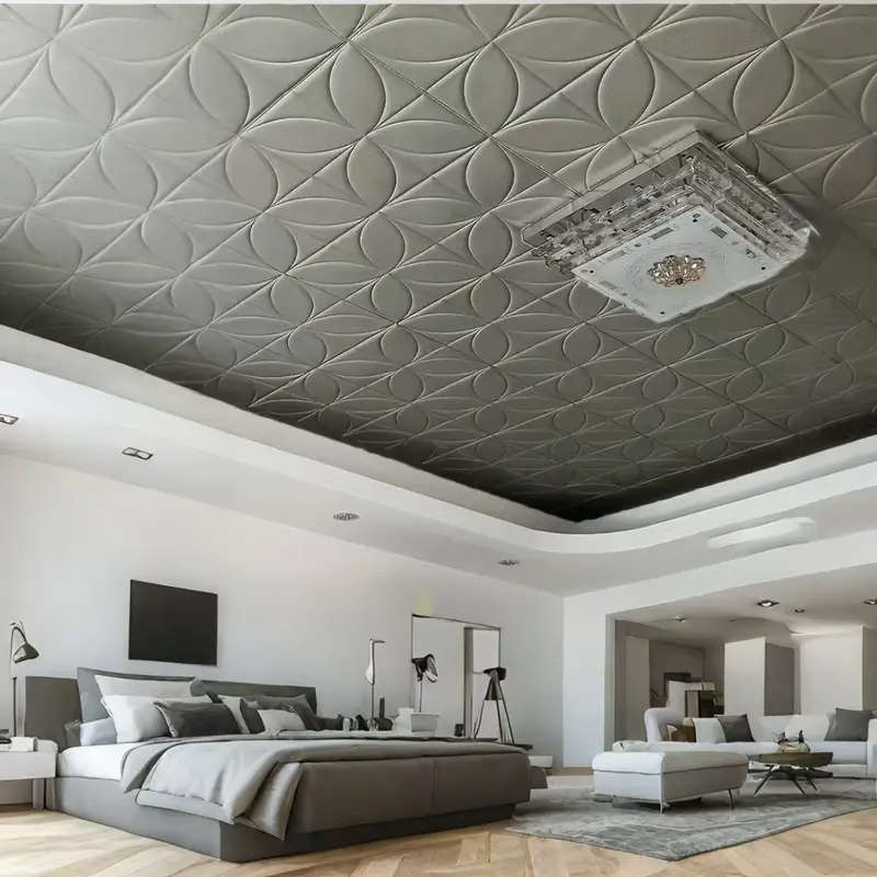 40-Piece 3D Foam Wall Tile Sticker Set