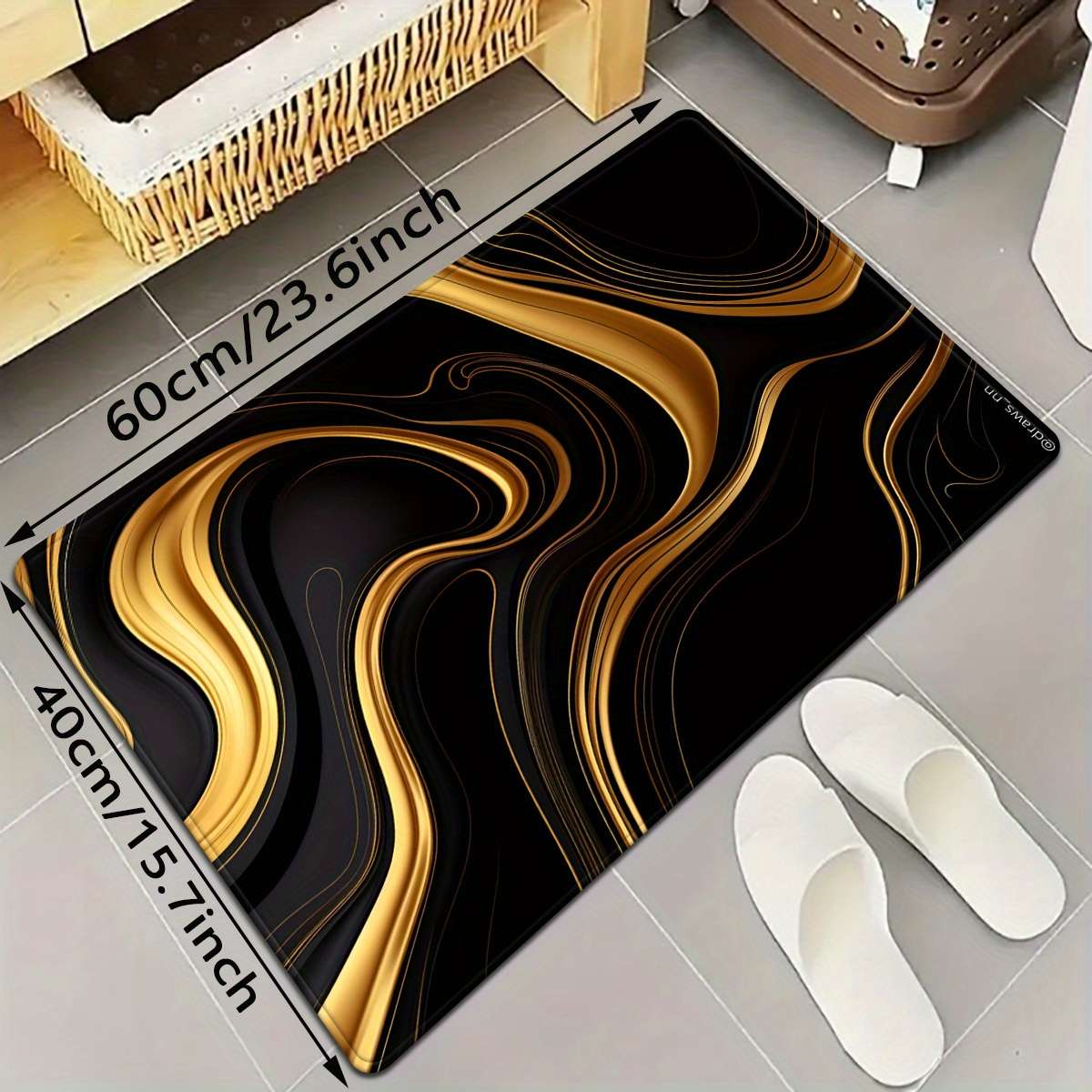 1Pc 40x60cm Floor Mat