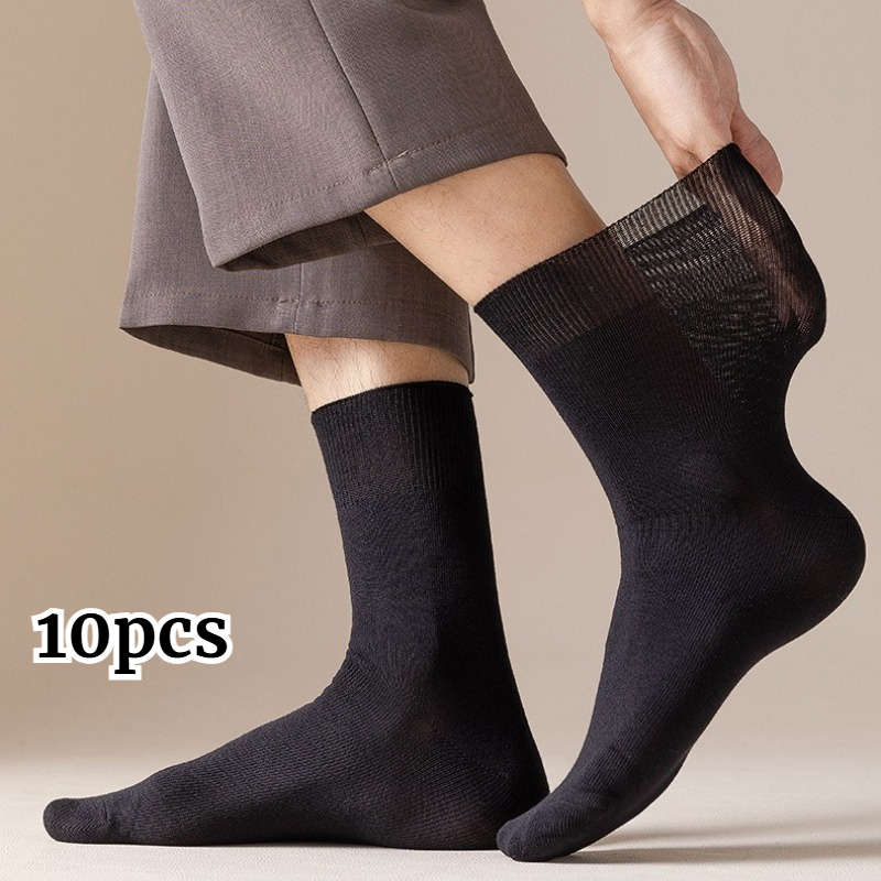 10Pcs Sock Black