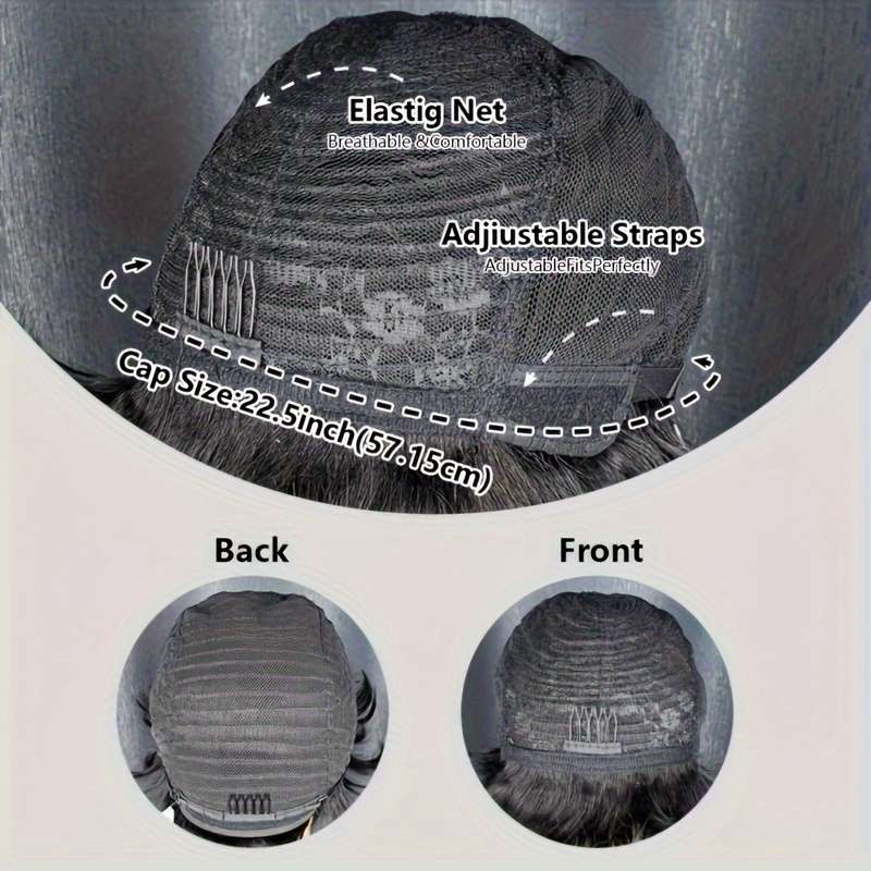 Burgundy 15.24cm Fashion Design Wig