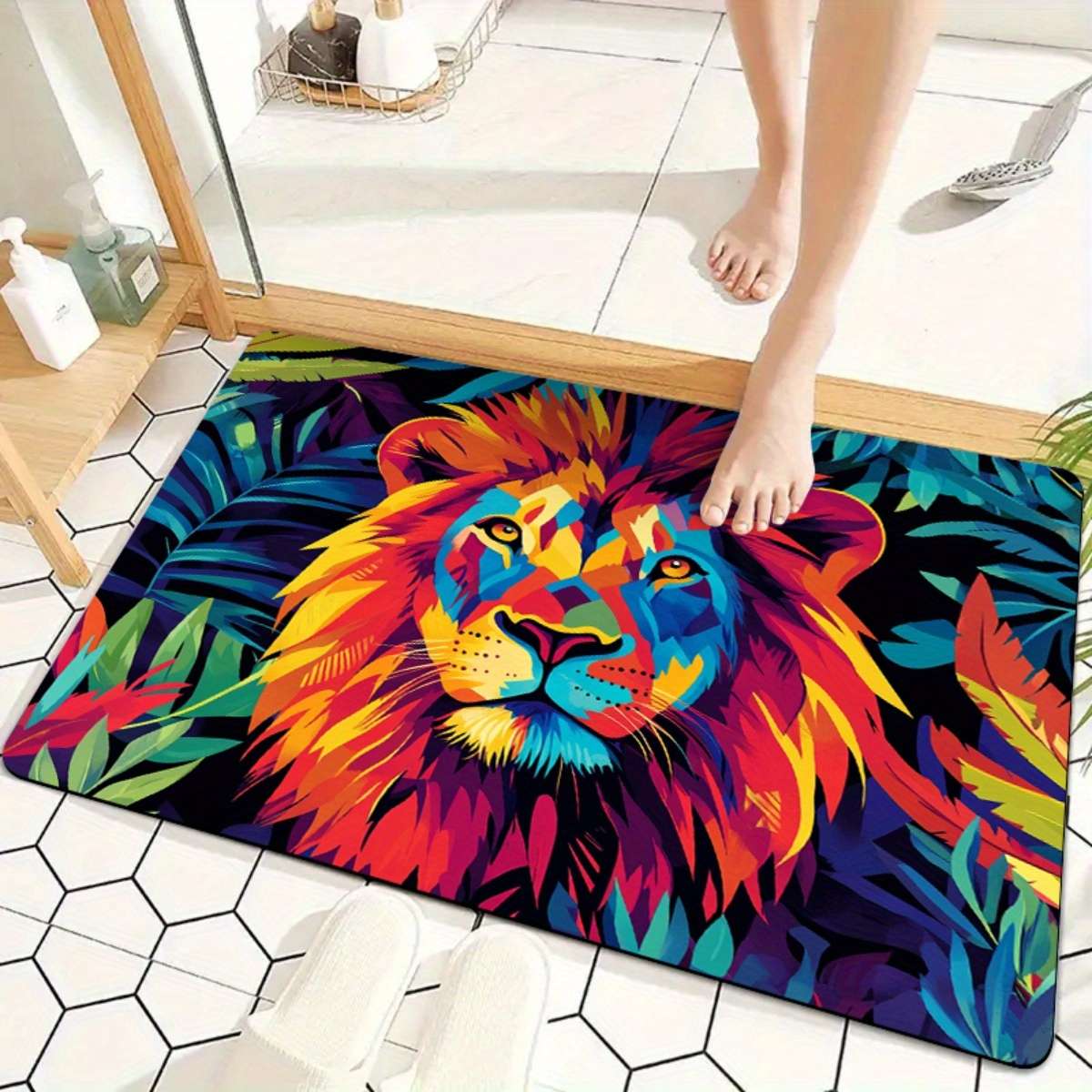 1Pc 39.88x59.94cm Floor Mat