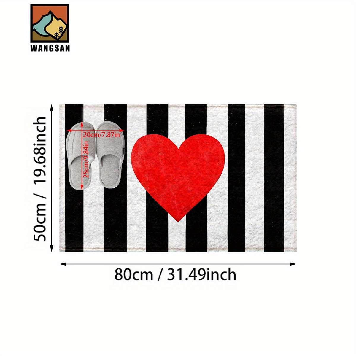 60x40cm 23.6x15.7inch Floor Mat