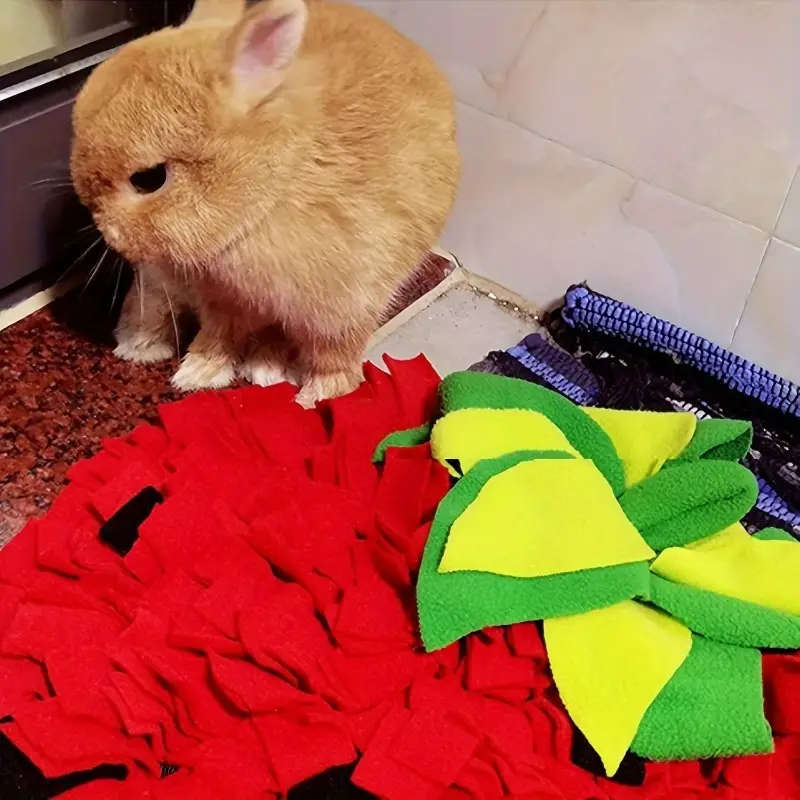 1pc Strawberry Shaped Slow Feeder Dog Sniffing Pad