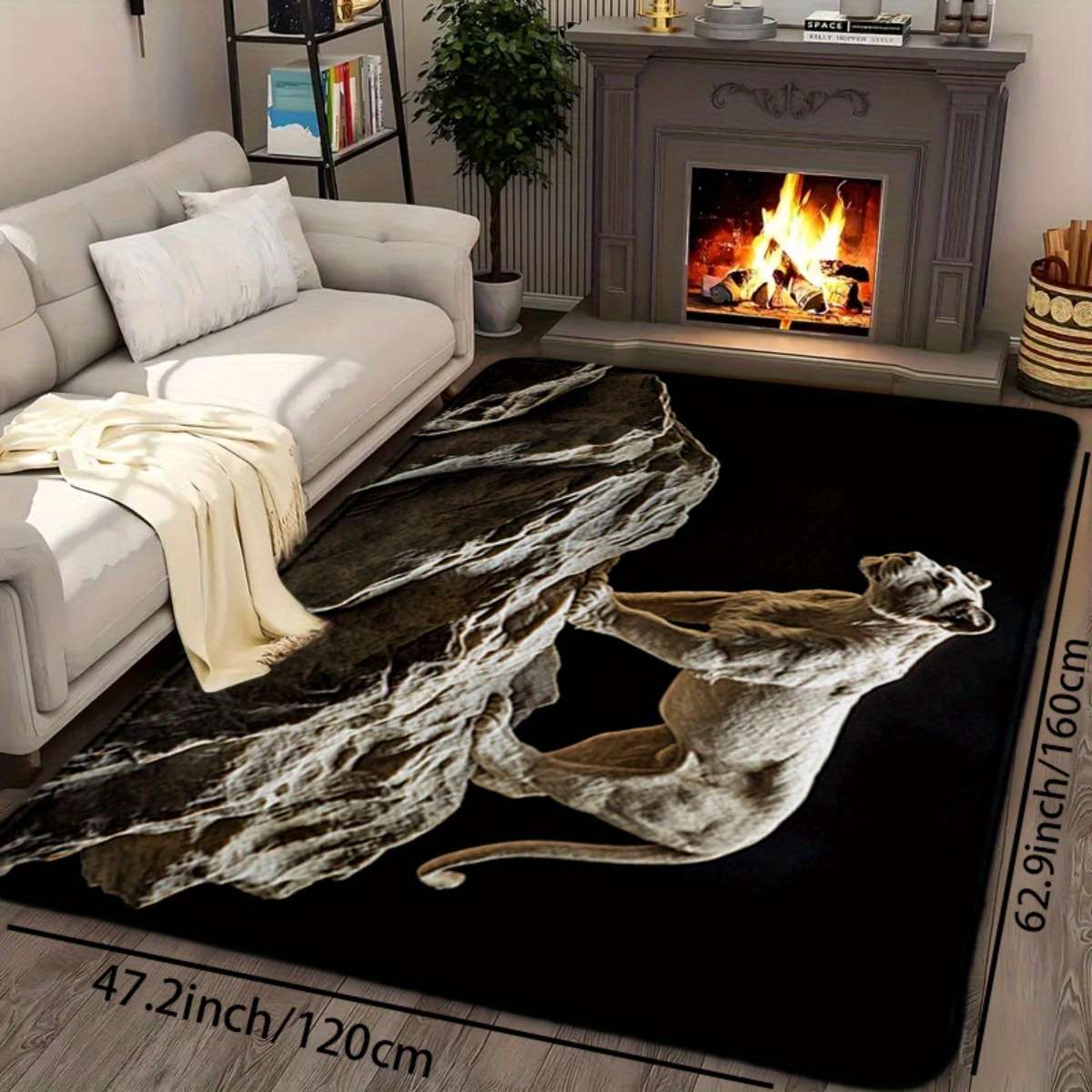 1Pc 40x60cm Floor Mat