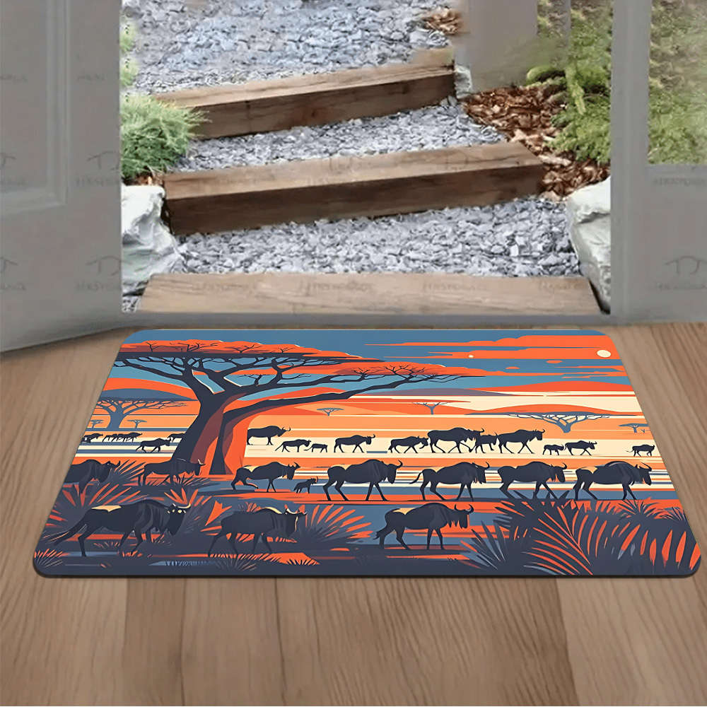 1Pc 19.69x31.50inch 50x80cm Floor Mat