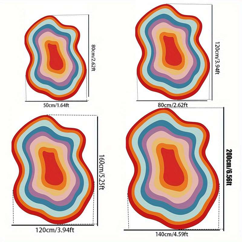 1Pc EV696 50x80cm 1.6x2.6ft Floor Mat