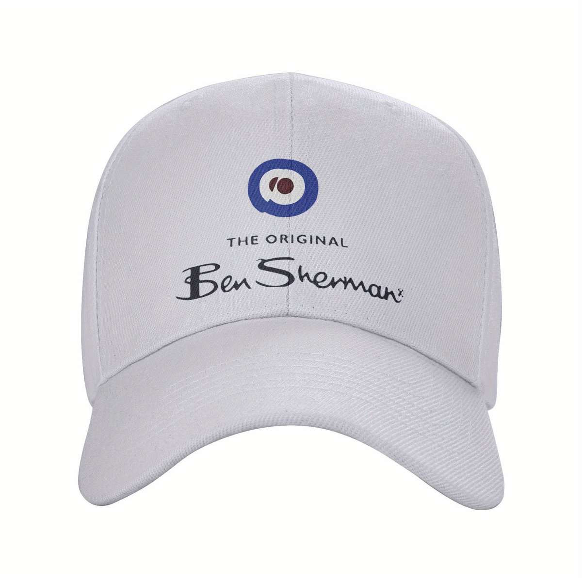 1pc BEN SHERMAN Adjustable Baseball Cap Lightweight Washable Polyester Sun Hat for Men Women