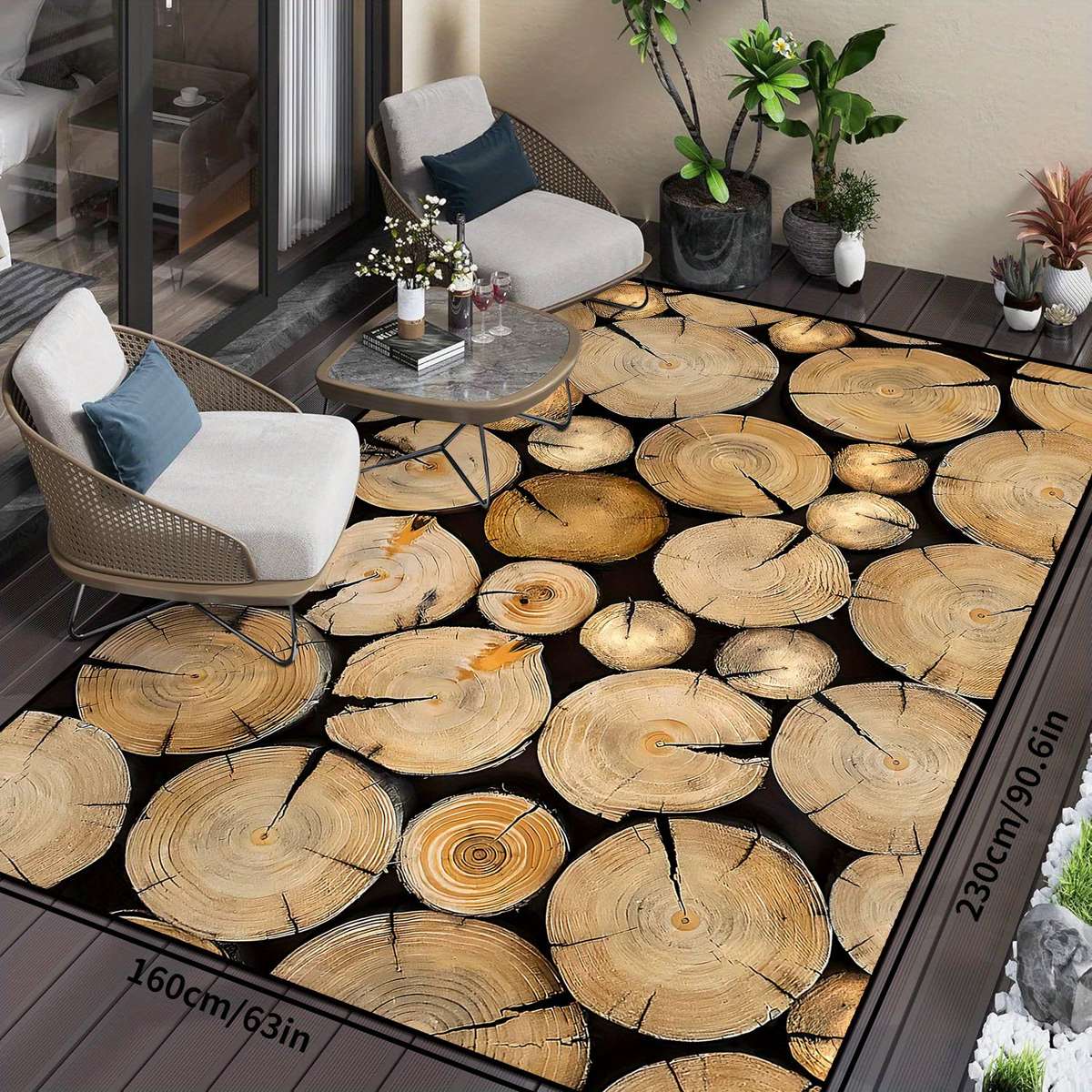 1Pc 160x230cm Floor Mat