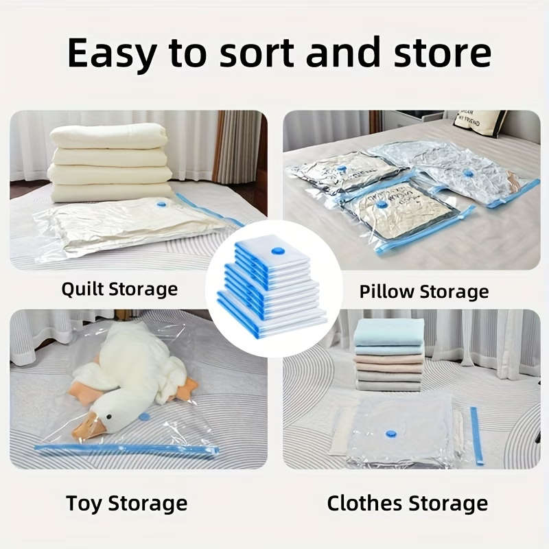 4 Extra Large Vacuum Storage Bags Set