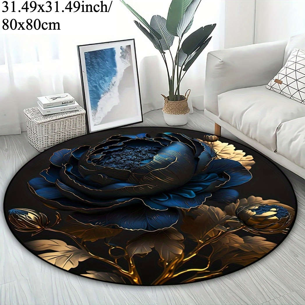 1Pc 31.49x31.49inch 80x80cm Floor Mat