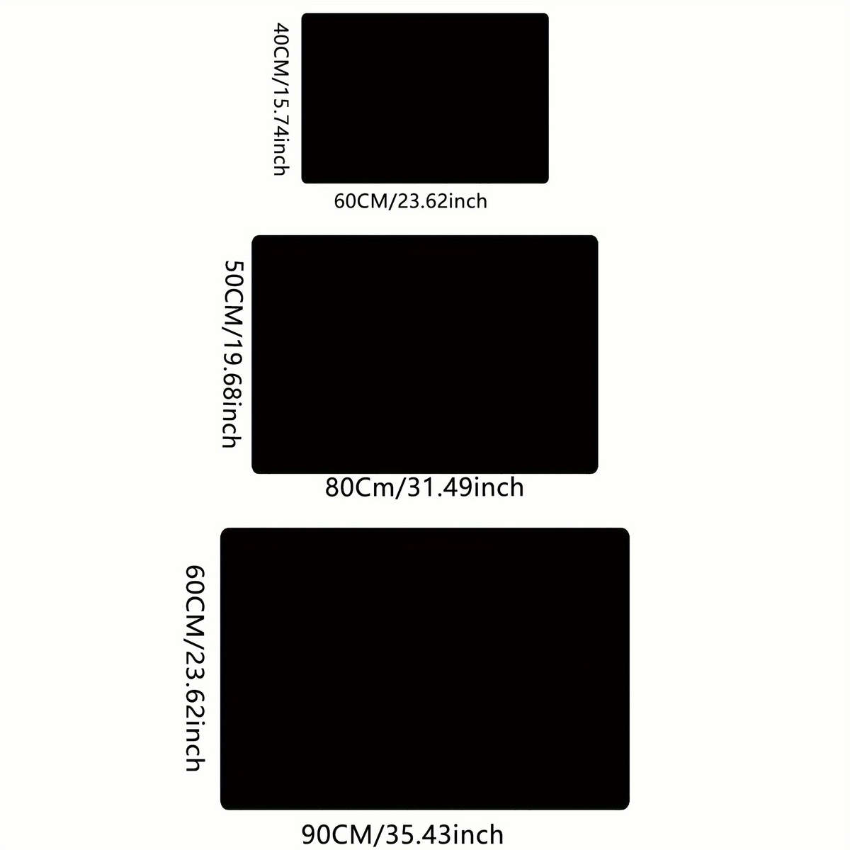 15.75x23.62inch 40x60cm Panda Floor Mat