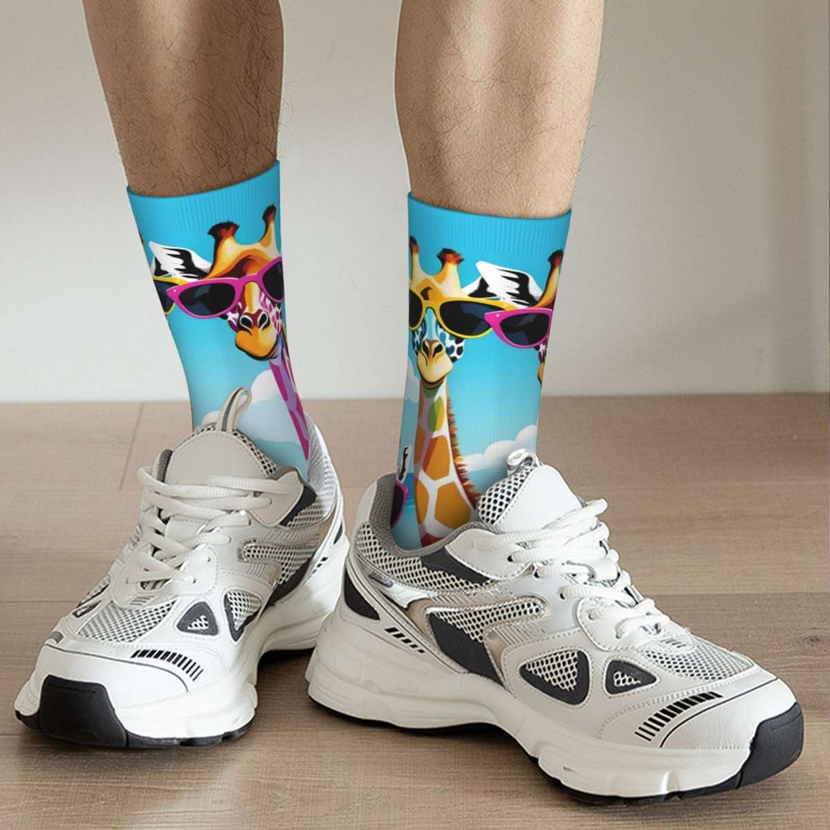 1 Pair Multicolor One Size Socks