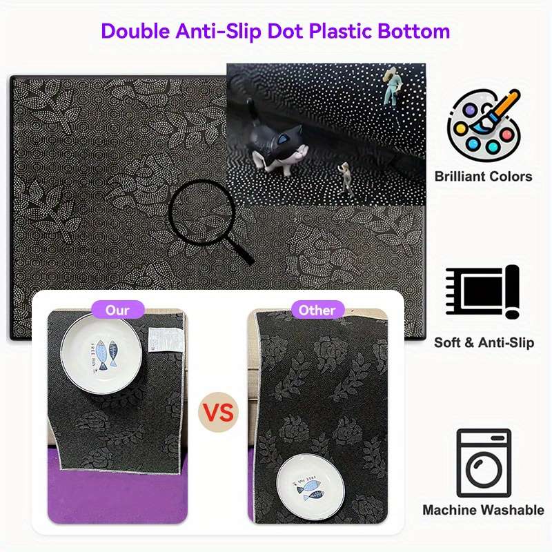 1Pc 50.01x79.98cm 5Ox8Ocm Floor Mat