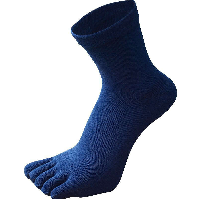 1 Pair Navy Blue EU 38-44 US 6-10 Socks
