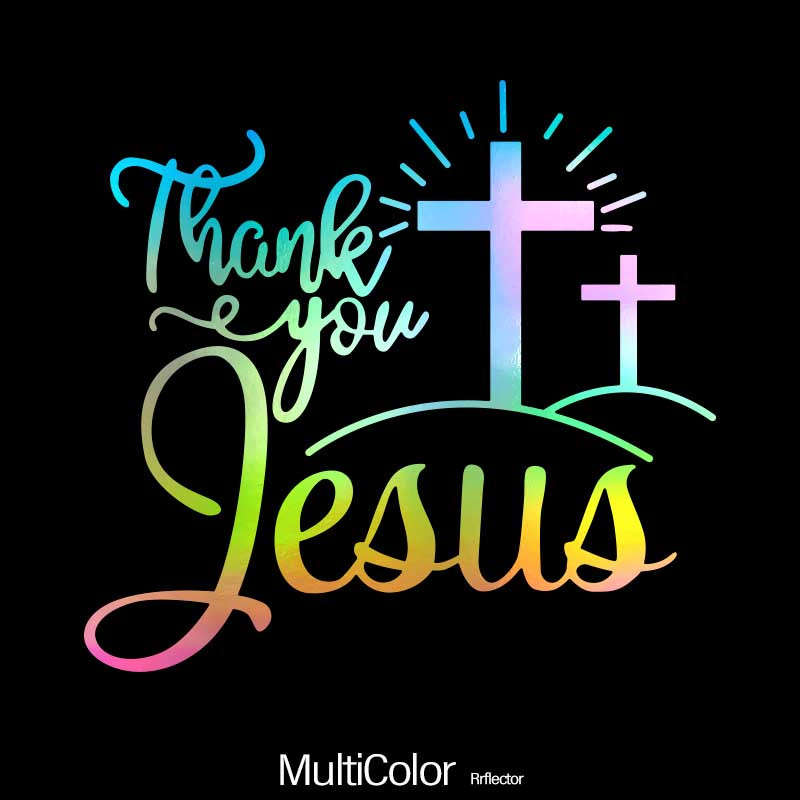 1pc Red Jesus Christian Themed Stickers