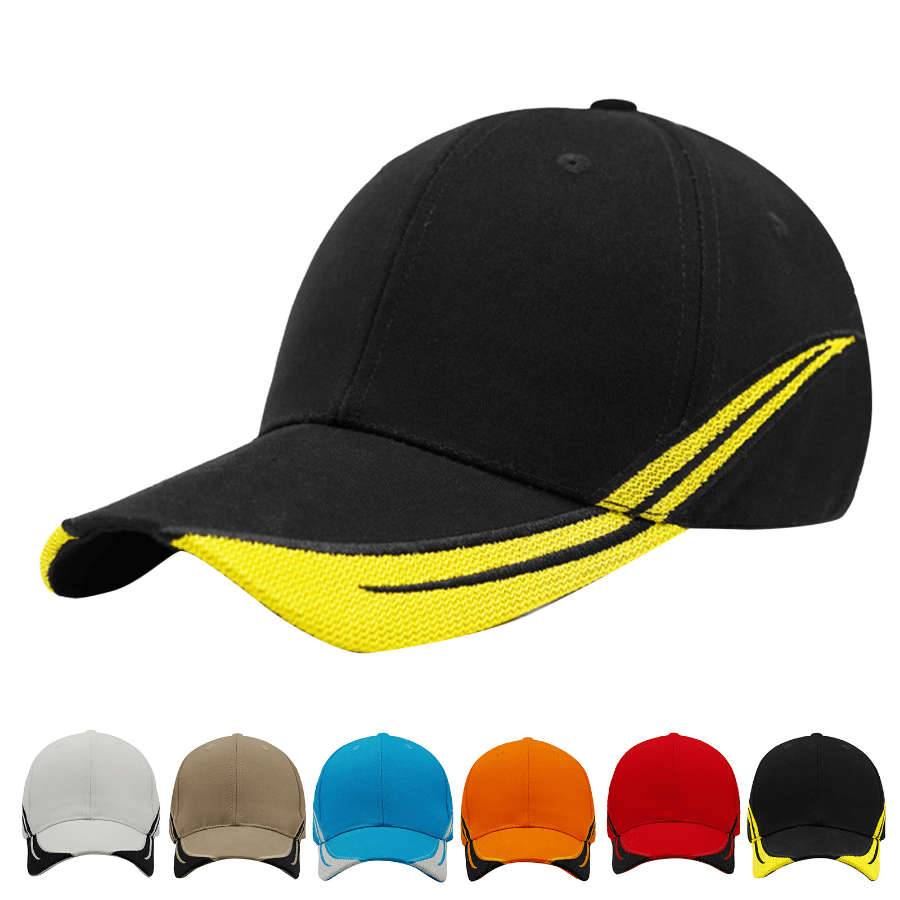 Two Tone Color Baseball Cap Quick Drying Sun Protection Adjustable Summer Sports Trucker Hat F