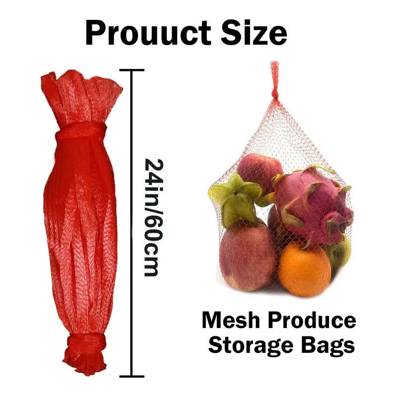 50 Reusable Mesh Bags