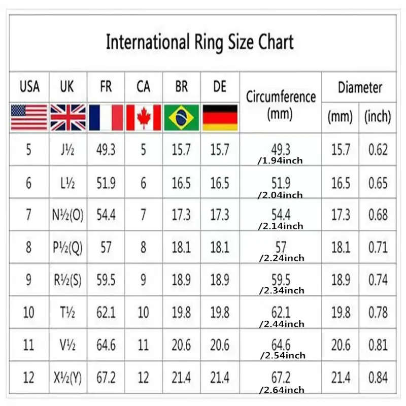 Inlaid Square Imitation Zircon Ring