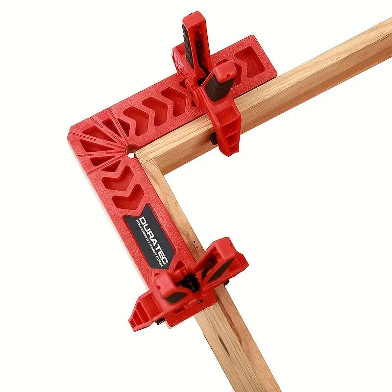 1pc Precision Right Angle Clamp Durable Acrylic Plastic Industrial Grade for Woodworking